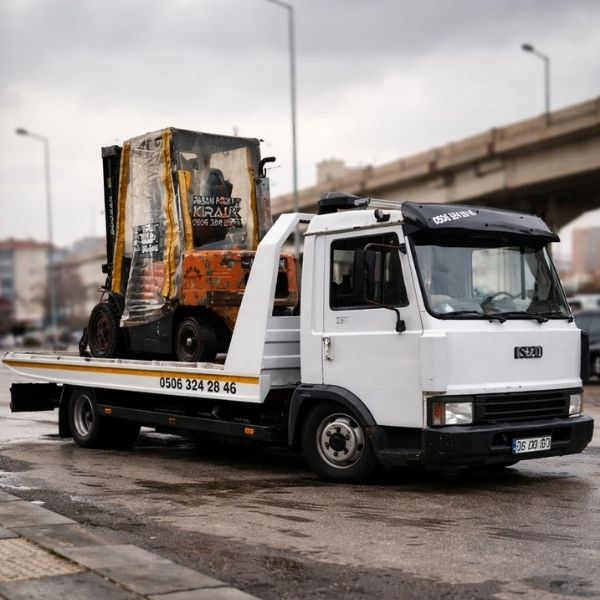 En yakın Akyurt forklift kiralama hizmetinde kullanılan forklift