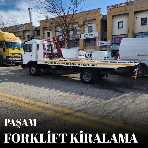 Ankara Akyurt forklift kiralama firması yük taşıma operasyonu
